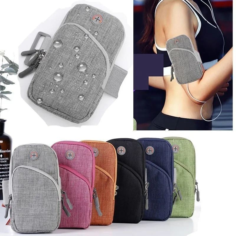 For 6.5 inch Mobile Phone Arm Band Hand Holder Case Gym Outdoor Sport Running Pouch Armband Bag For iphone max 7 plus 8 xiaomi