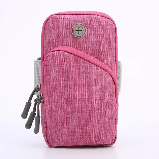 For 6.5 inch Mobile Phone Arm Band Hand Holder Case Gym Outdoor Sport Running Pouch Armband Bag For iphone max 7 plus 8 xiaomi