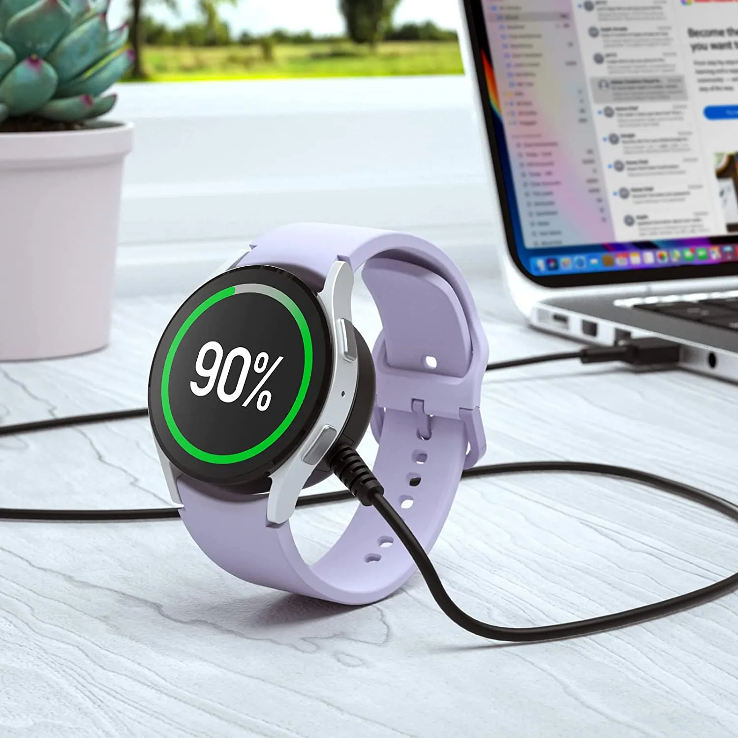 For Samsung Galaxy Watch Charging Tag USB-A