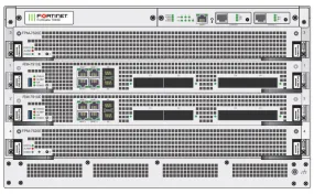 FortiGate 7040E Firewall | 2x FPM-7620E | 2x FIM-7910E | 4x Avago AFBR-8420Z