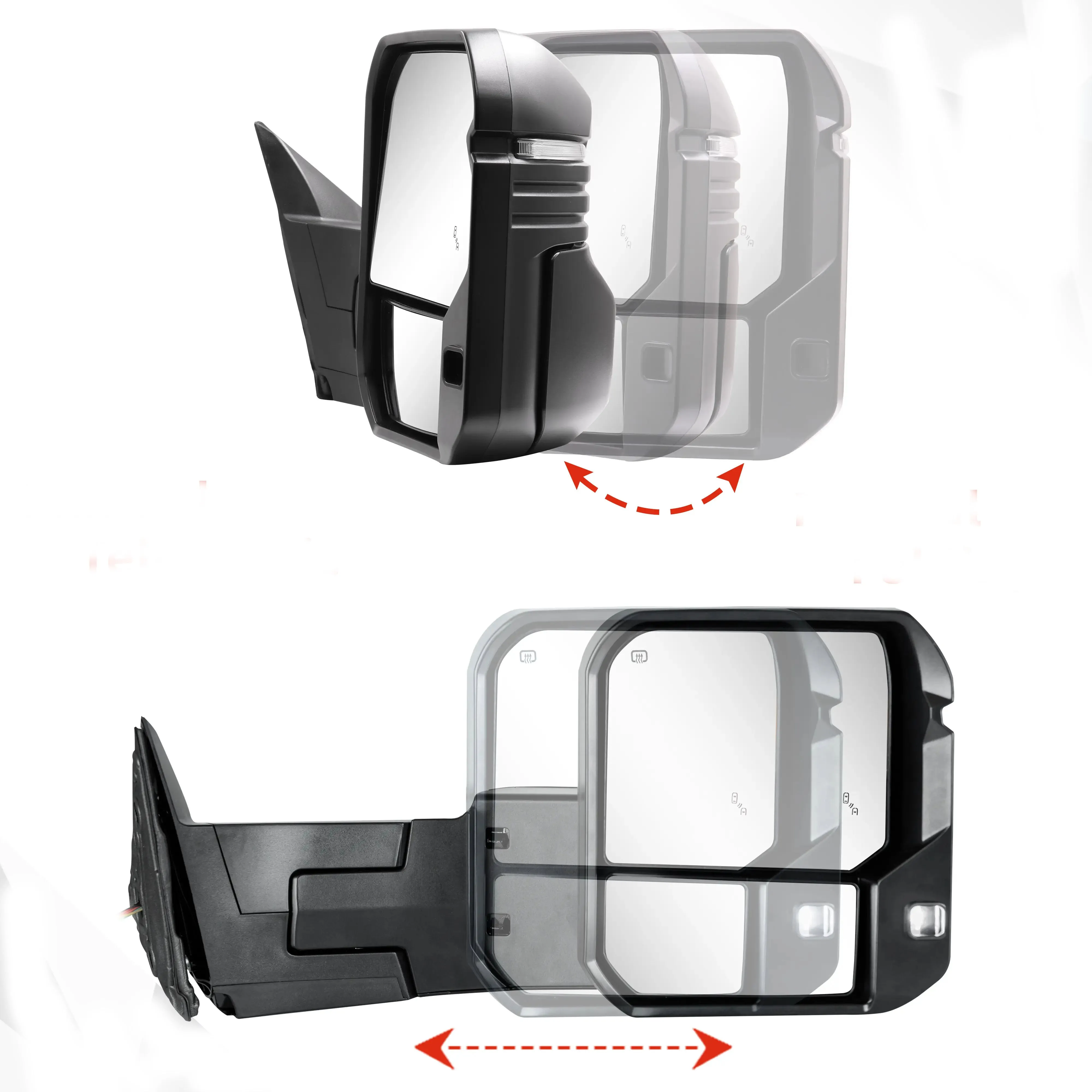 FP  Power Heated Towing Mirrors | 2022-2025 Toyota Tundra