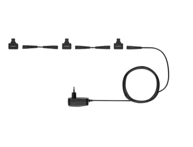 Gamma  Connect 3 – Barberhood Charging System, 2 Expansion Cords, Adapter