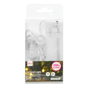 Garland Light -10 LEDs - 0.78in Ball - 2cm - Yellow-