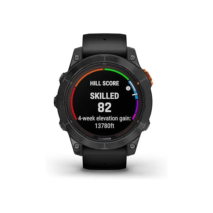 Garmin fēnix 7 Pro Men's Black Built-in Flashlight Solar Charging Capability Solar Edition (No Wi-Fi) Multisport GPS Smartwatch - 010-02777-02