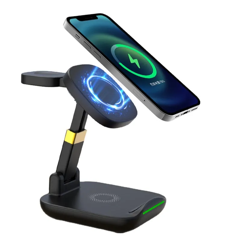 GREEN LION 3 IN 1 FOLDABLE WIRELESS CHARGER