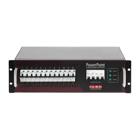Hire - LSC Powerpoint 12 Channel X 10A Power Distribution Rack Fitted With 12 X 10A GPO Outlets