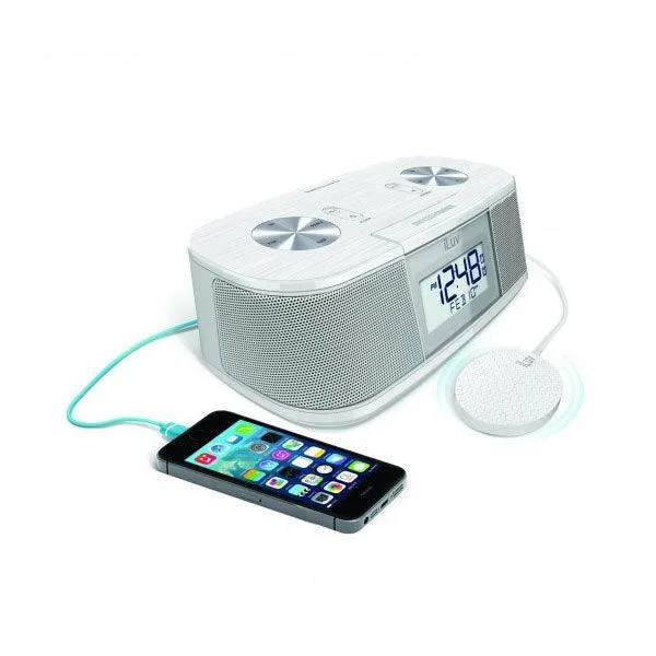 iLuv Timer Shaker Micro Wireless Speaker White-9WHH