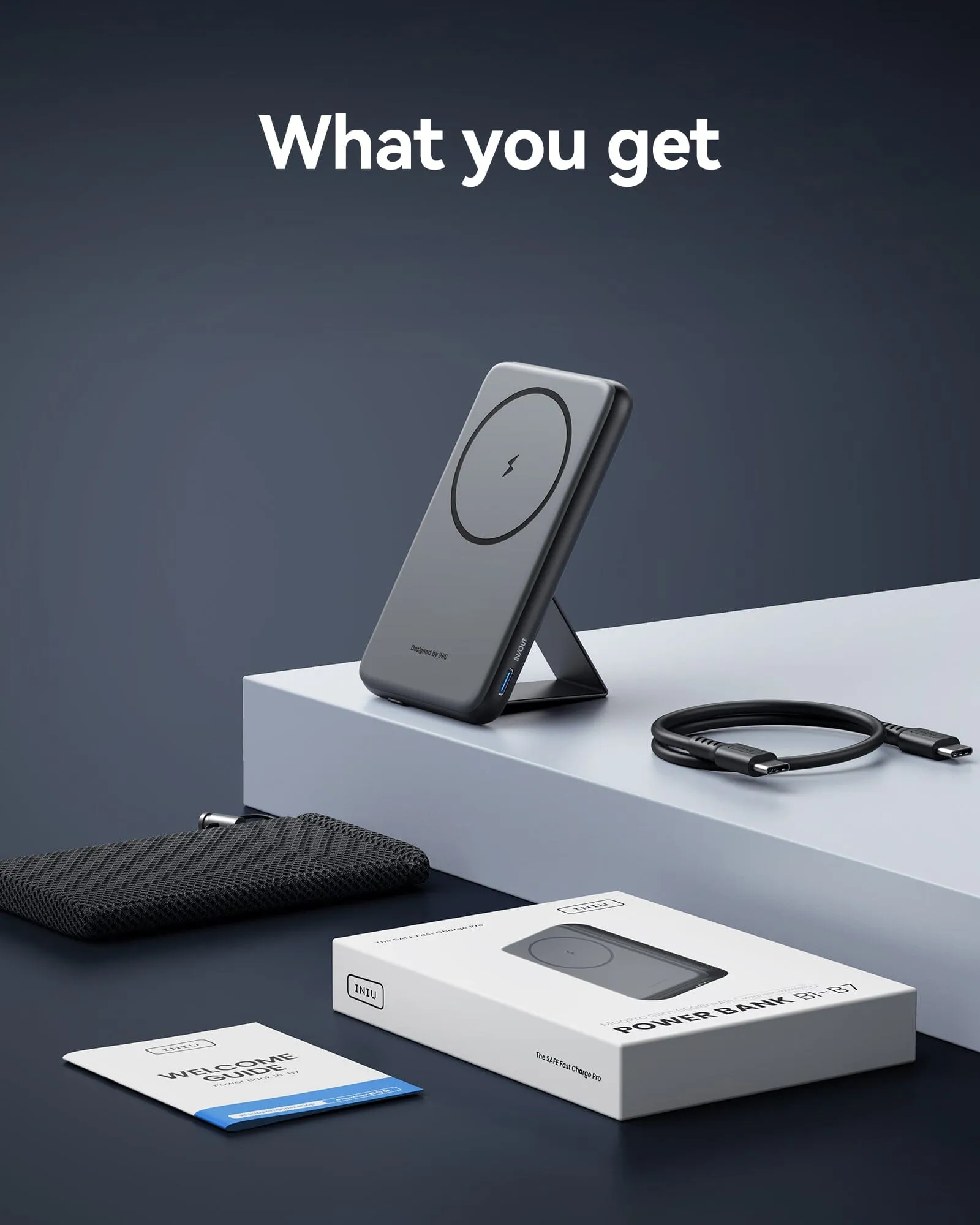 INIU B7 Handy Magsafe 6,000mAh Power Bank