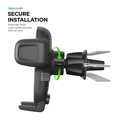 iOttie Easy One Touch 5 Air Vent Car Mount Phone Holder for iPhone, Samsung, Moto, Huawei, Nokia, LG, Smartphones