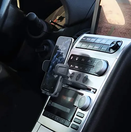 iOttie Easy One Touch 5 CD Slot Car Mount Phone Holder for iPhone, Samsung, Moto, Huawei, Nokia, LG, Smartphones