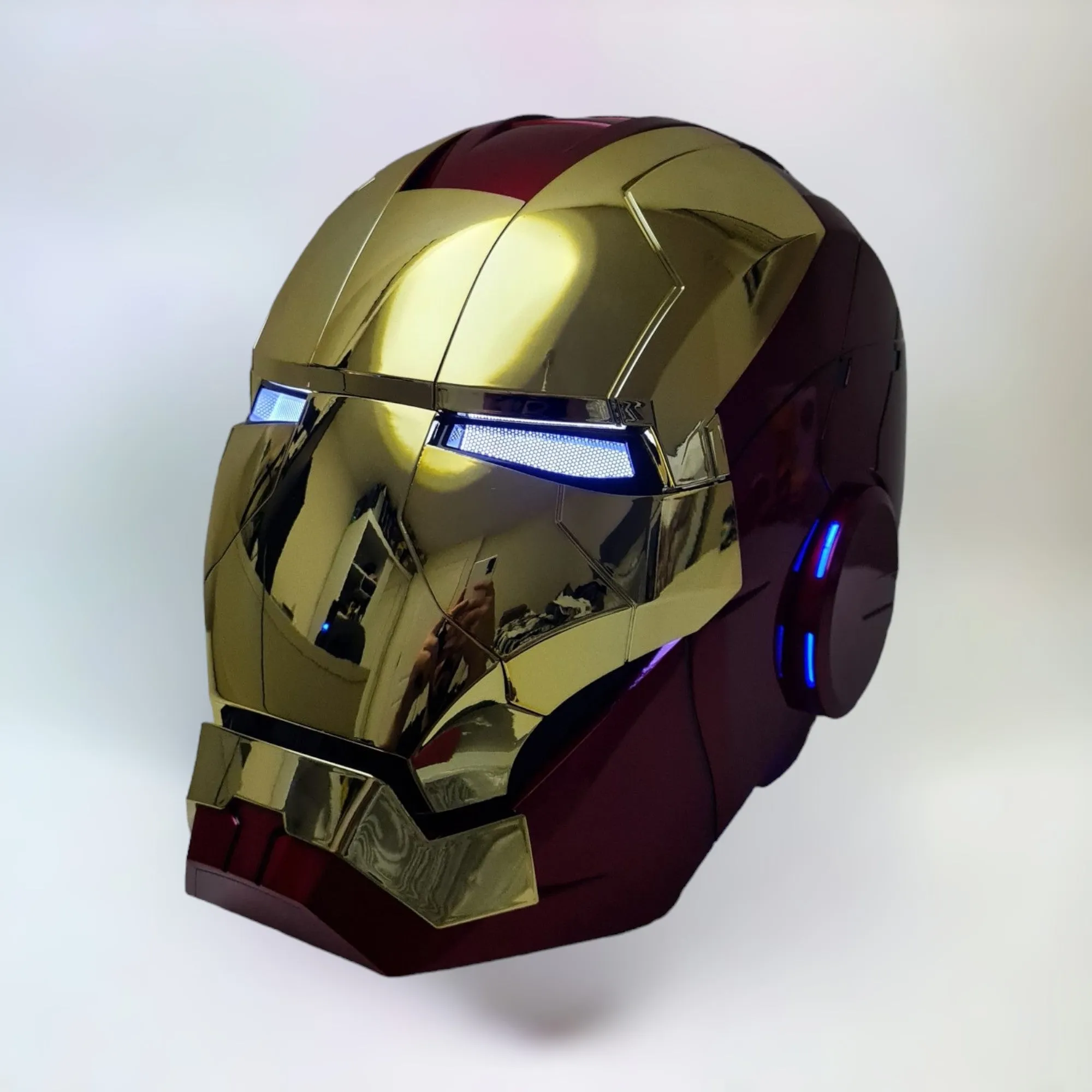 Iron Man MK5 Helmet Gold Edition with Voice Control