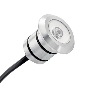 Kichler 16140SS27 12V 2700K 100 Lumen LED Mini All-Purpose Recessed Light Stainless Steel