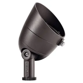 Kichler 16157AZT27  2700K 500 Lumen 35 Degree Flood Textured Architectural Bronze
