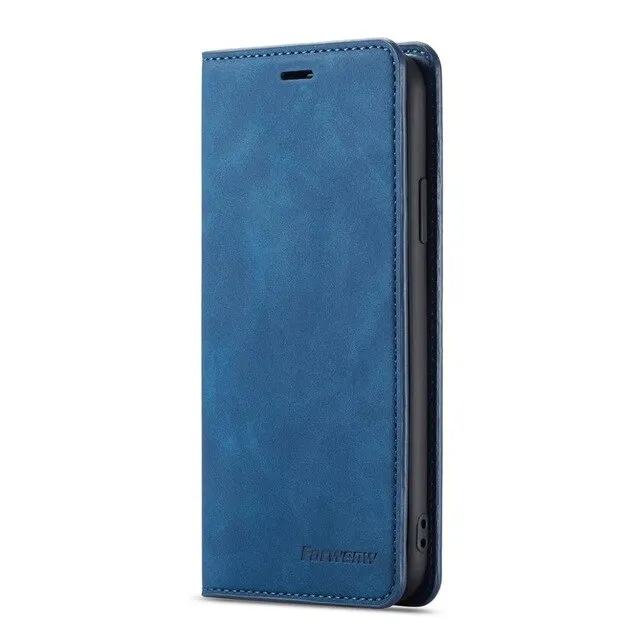Leather wallet Phone Case For Samsung Galaxy S8 S9 S10 Plus S10 e A10 A20 A30 A40 A50 A60 A70 A80 A90 Cover Flip Case Coque etui