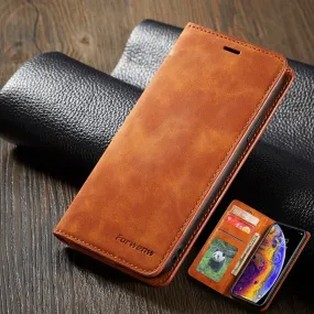 Leather wallet Phone Case For Samsung Galaxy S8 S9 S10 Plus S10 e A10 A20 A30 A40 A50 A60 A70 A80 A90 Cover Flip Case Coque etui