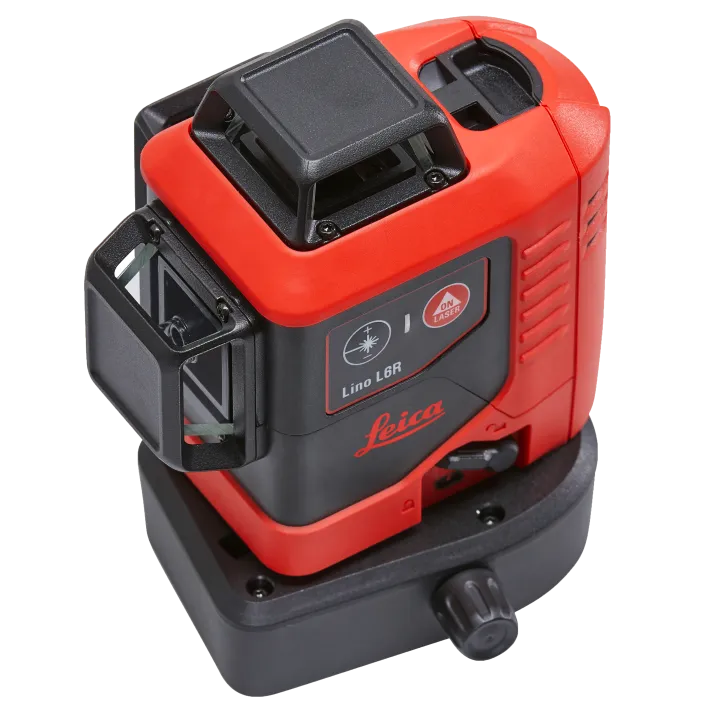 Leica Lino L6Rs-1, 3x360° Laser, Red beam, Alkaline, Softcase