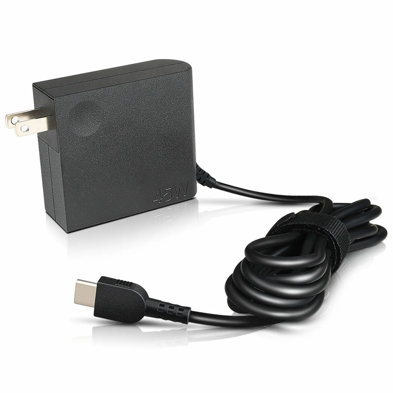 Lenovo 45W USB-C Standard AC Adapter, Charger for Yoga 720-13, IdeaPad 720s-13, Black - GX20N20876