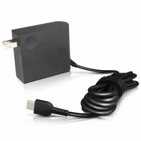 Lenovo 45W USB-C Standard AC Adapter, Charger for Yoga 720-13, IdeaPad 720s-13, Black - GX20N20876