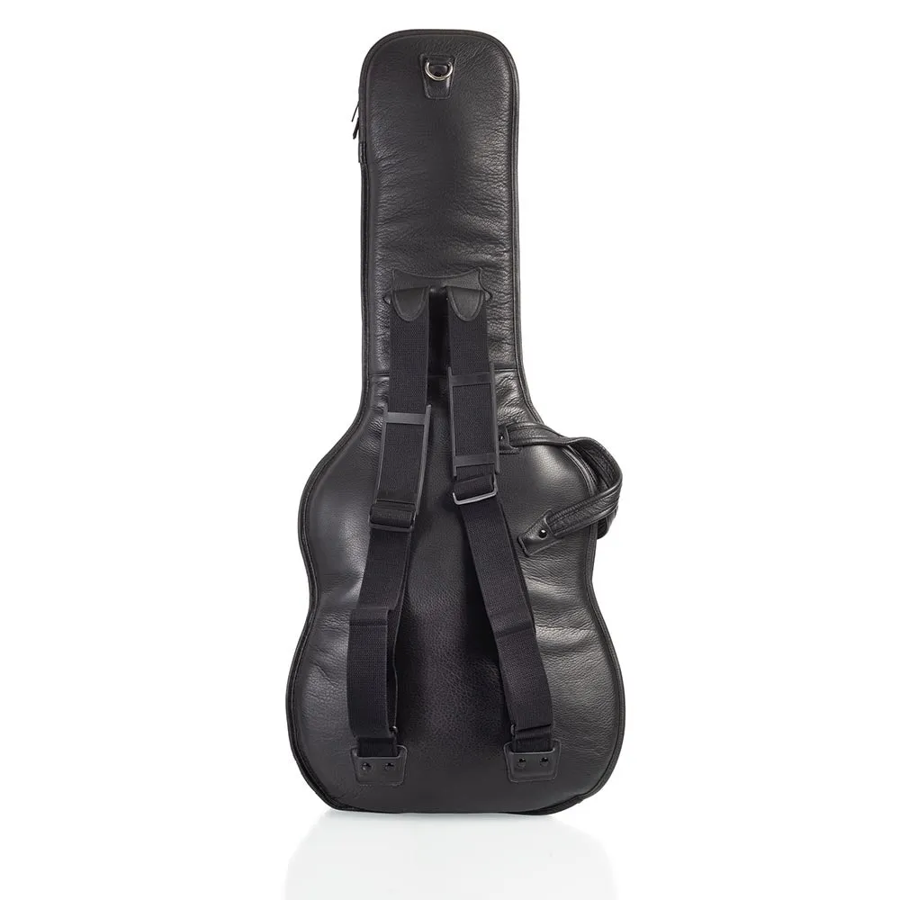 Levys Leather Gig Bag For Electric Guitar Black