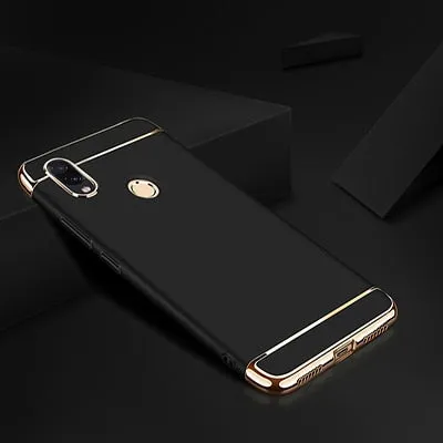 Luxury Plating Case For Xiaomi Redmi 7 4X 4A Note 6 Pro Hard Back Cover Case For Redmi Note 7 Pro Redmi S2 6A 6 Pro Phone Case