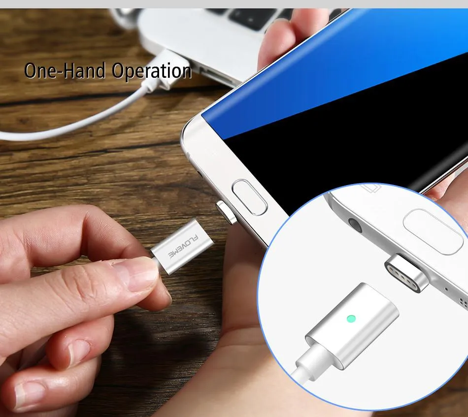 Magnetic Cable Micro USB Cable Metal