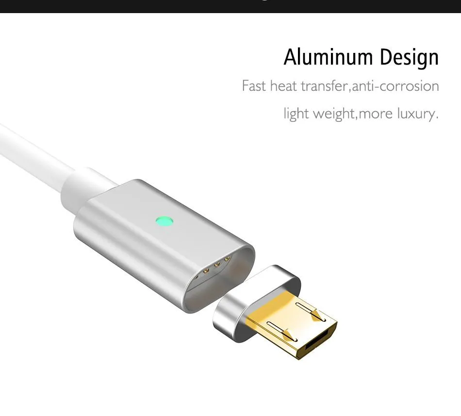 Magnetic Cable Micro USB Cable Metal