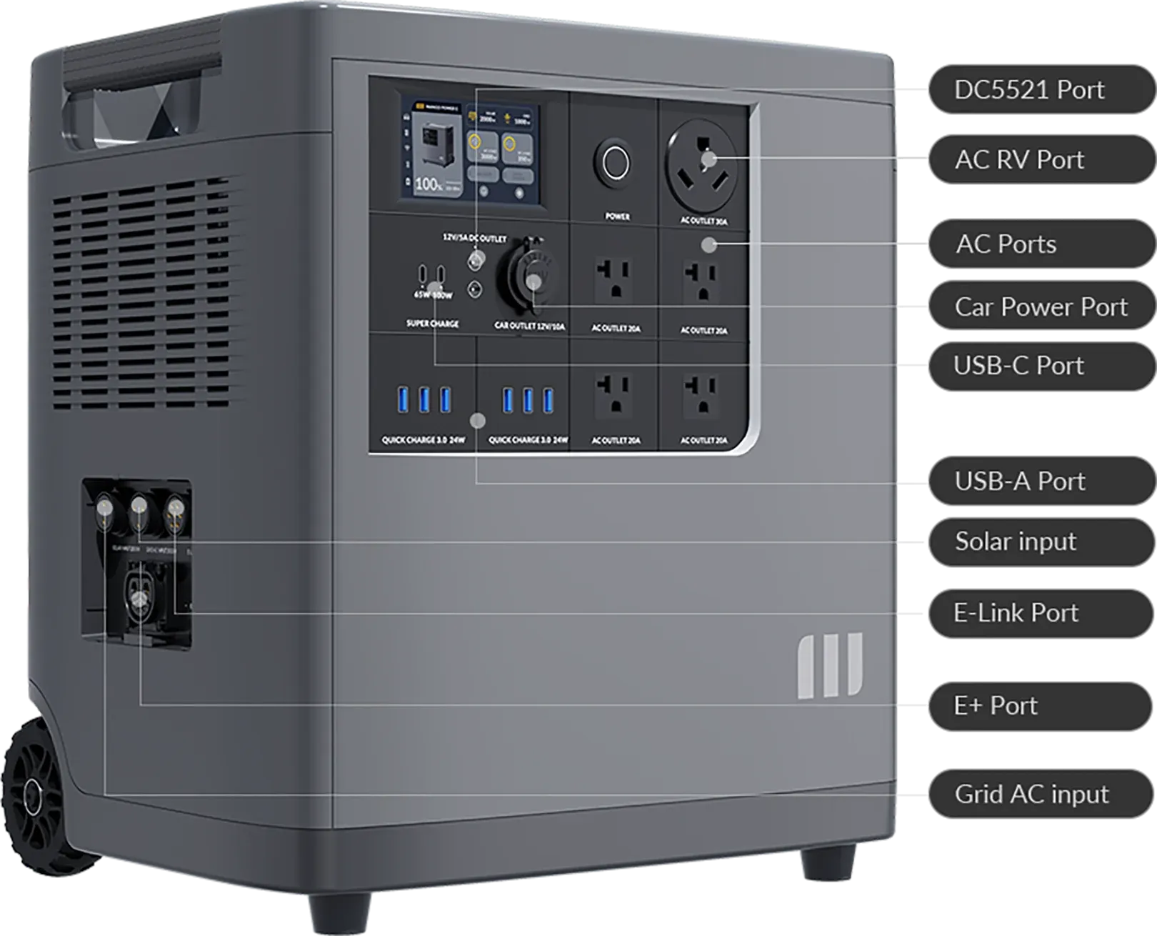 Mango Power E Portable 3.5kWh Power Station