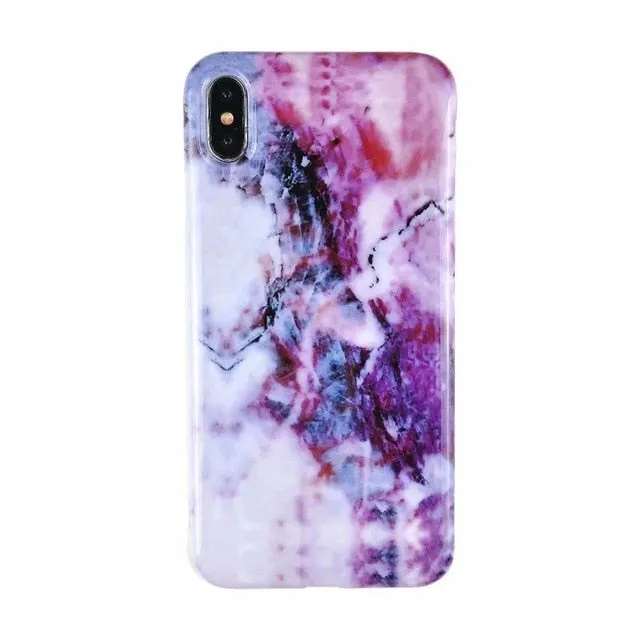 Marble X Cases For iphone X XS Max Case Soft TPU Back Cover For iphone XS XR iphone 8 7 6 6S Plus case Phone Case cover