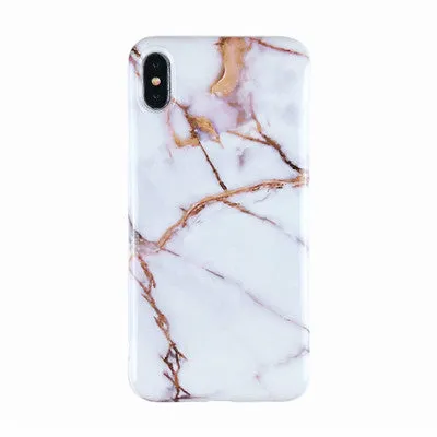 Marble X Cases For iphone X XS Max Case Soft TPU Back Cover For iphone XS XR iphone 8 7 6 6S Plus case Phone Case cover