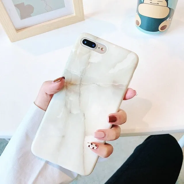 Marble X Cases For iphone X XS Max Case Soft TPU Back Cover For iphone XS XR iphone 8 7 6 6S Plus case Phone Case cover