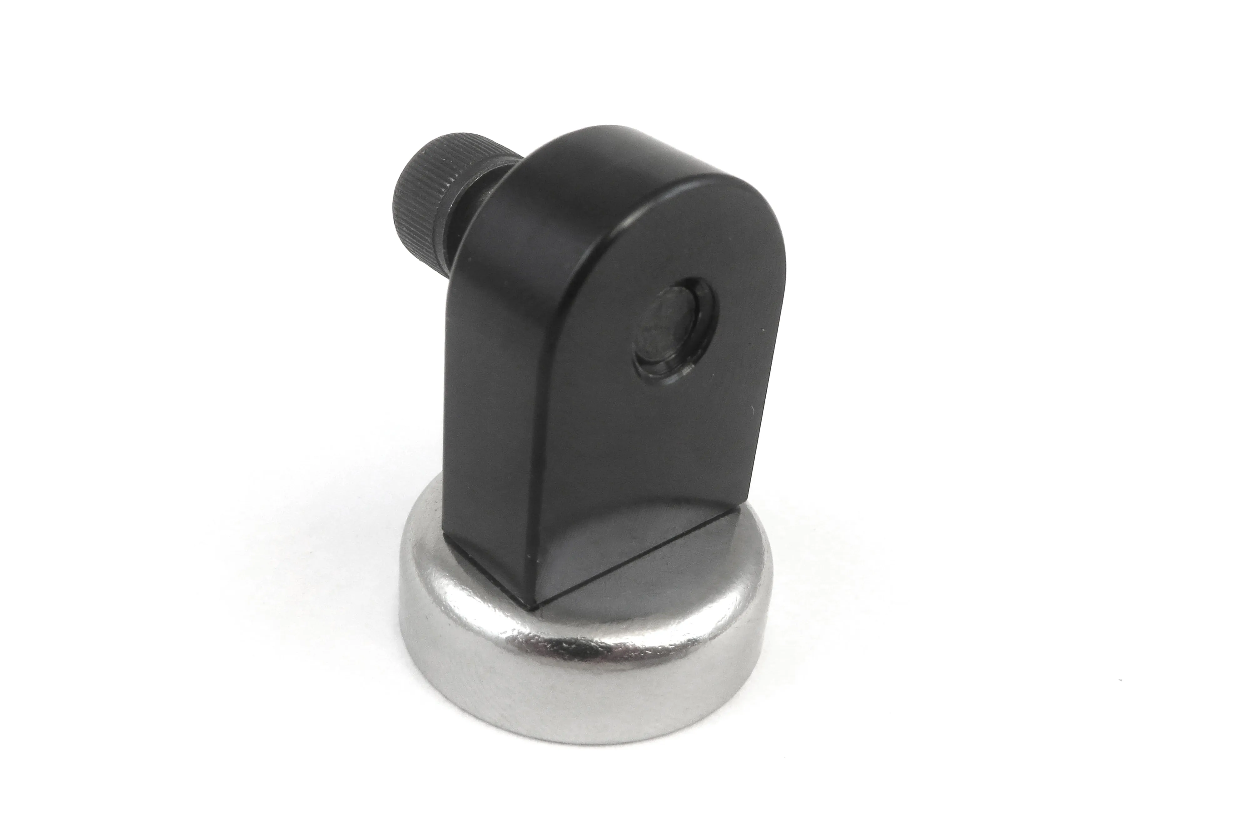 Miniature Magnetic Base for Dial Indicators with 40 Pounds Holding Power. Size 1-1/4 inch x 1 inch