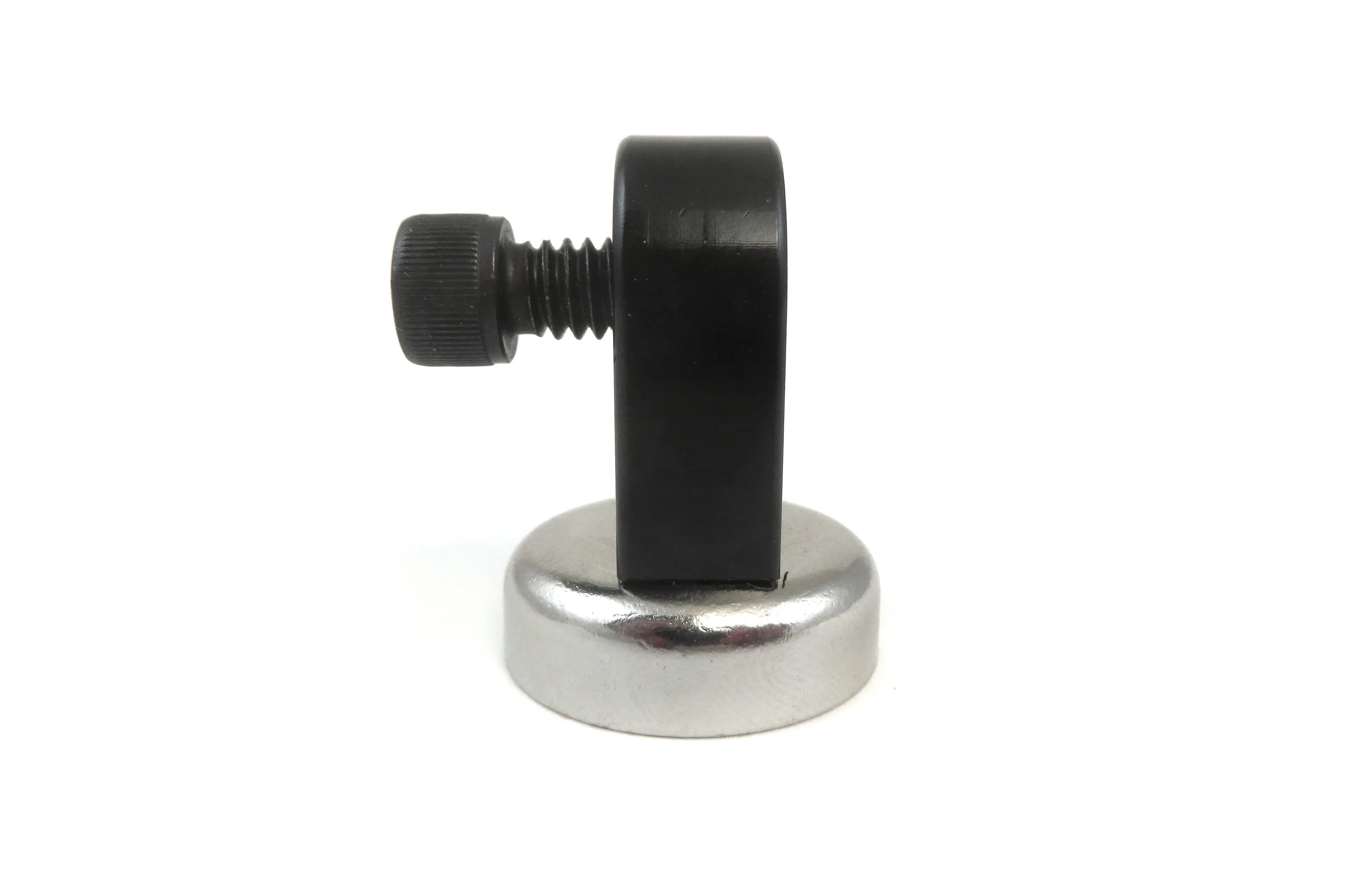 Miniature Magnetic Base for Dial Indicators with 40 Pounds Holding Power. Size 1-1/4 inch x 1 inch