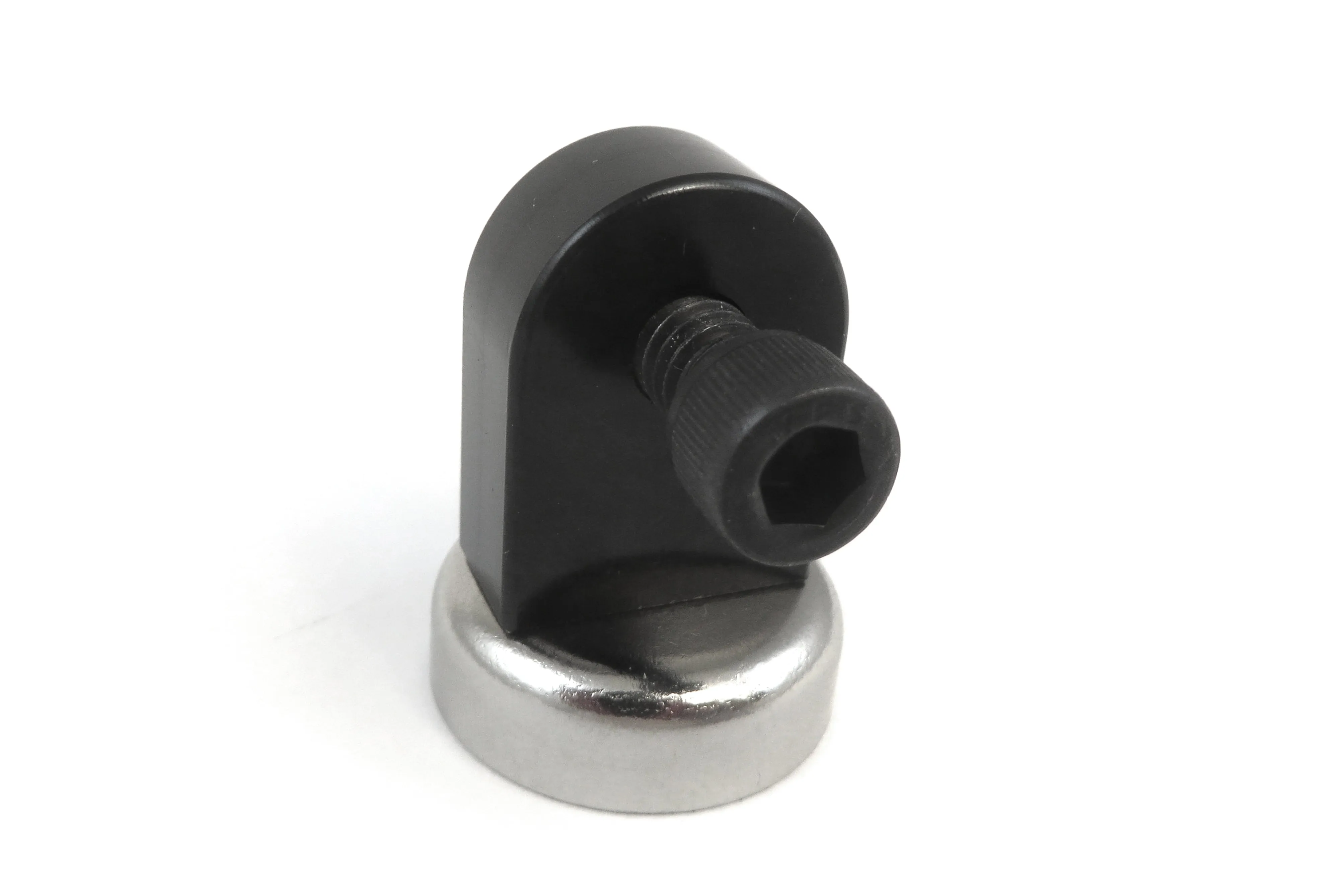 Miniature Magnetic Base for Dial Indicators with 40 Pounds Holding Power. Size 1-1/4 inch x 1 inch