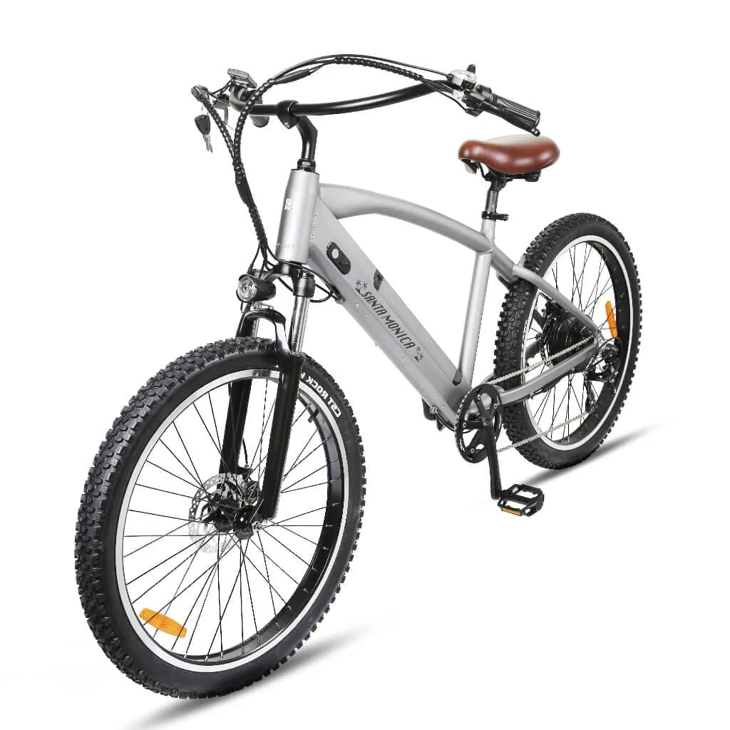 Nakto 26" Santa Monica 500W, 48V Cruiser Electric Bike