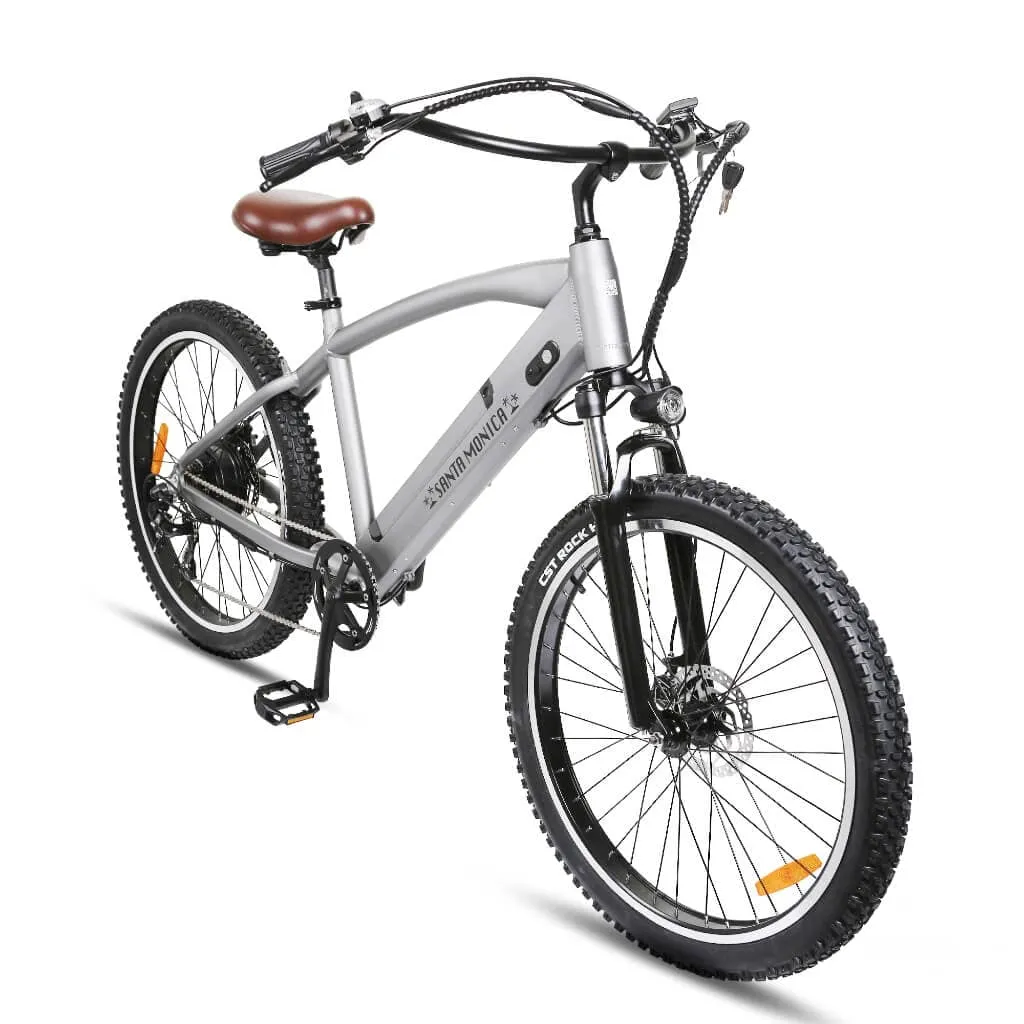 Nakto 26" Santa Monica 500W, 48V Cruiser Electric Bike
