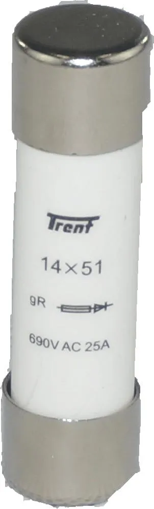 NBR-CH14/UQ/6A/690V, NBR gR Semiconductor Fuse, 6 Amp, 51x14mm