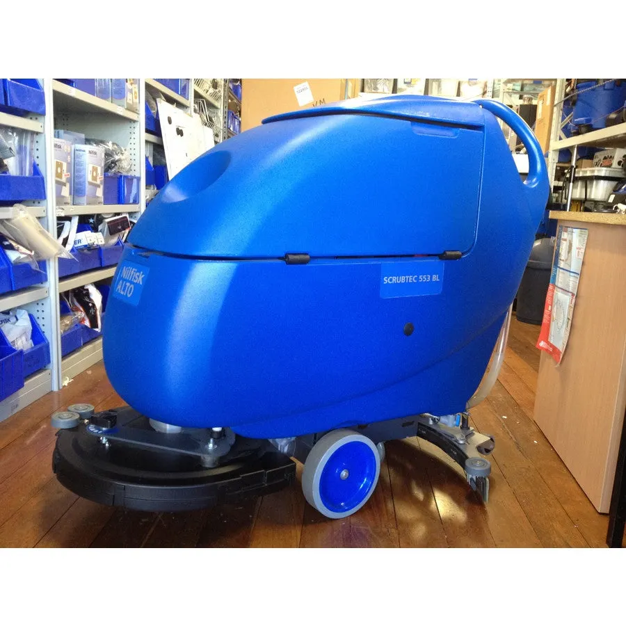 Nilfisk-ALTO 553 BL Battery Powered Auto Floor Scrubber-Drier Information Page Only