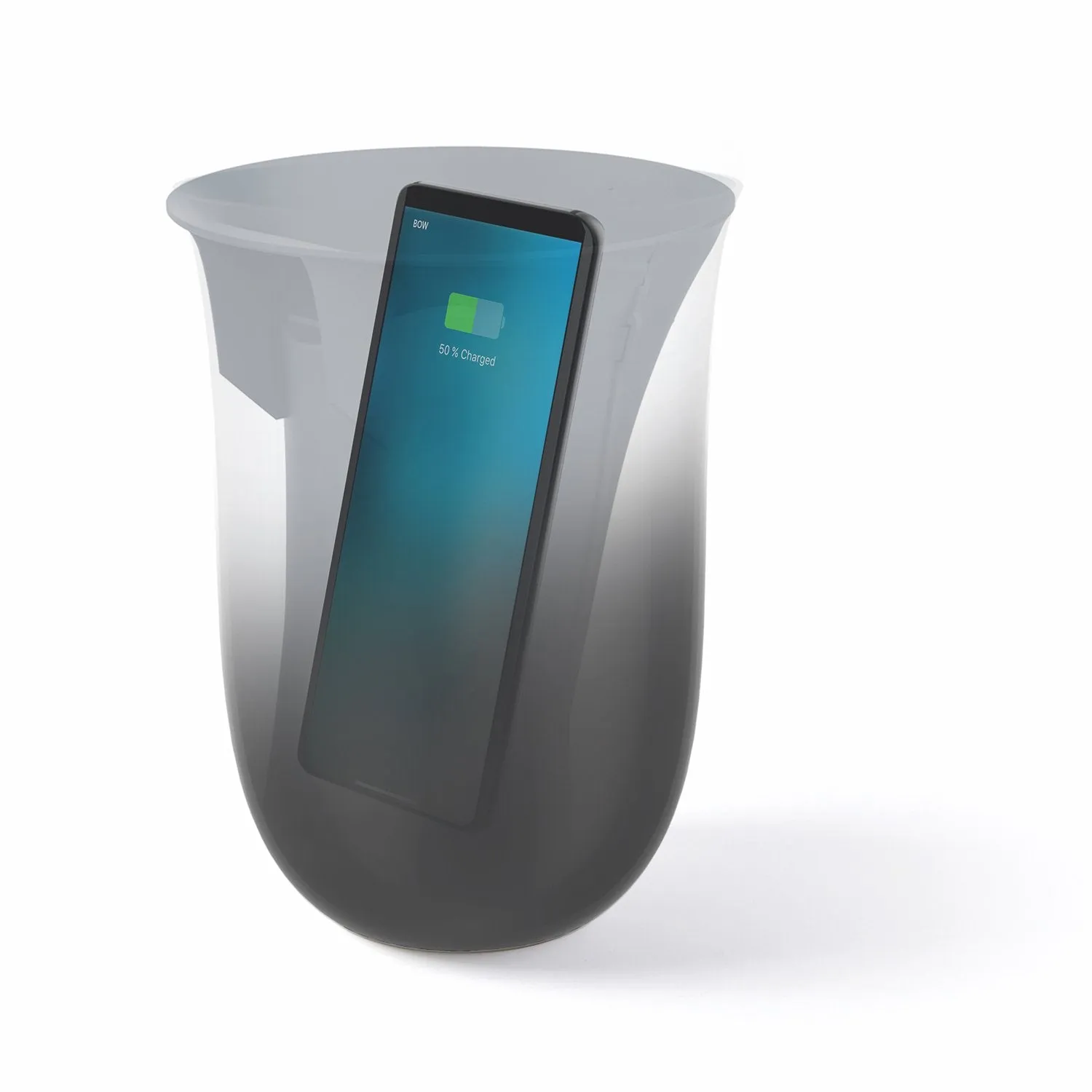 OBLIO - Wireless charging station with built-in UV sanitizer