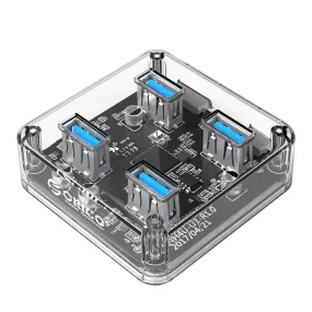 Orico 4 Port USB3.0 Transparent HUB