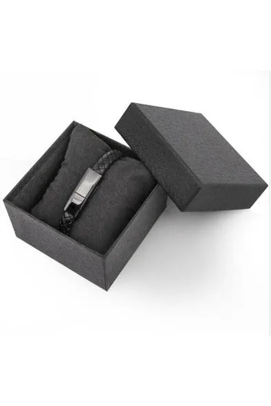Outdoor Portable Leather Mini Micro USB Bracelet Charger
