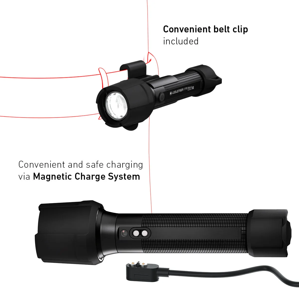 P7R Work UV Rechargeable Torch
