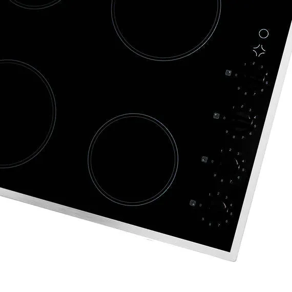 Parmco 600mm Ceramic Hob with Stainless Steel Frame HX-1-6S-CER