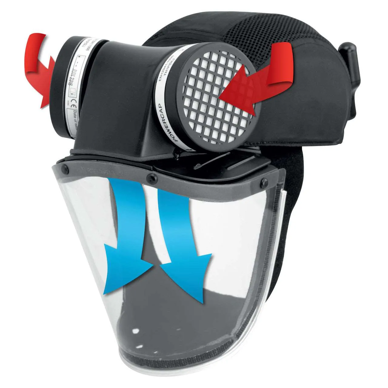 Powercap Active Battery Powered Air Supplied Respirator With Bump Cap