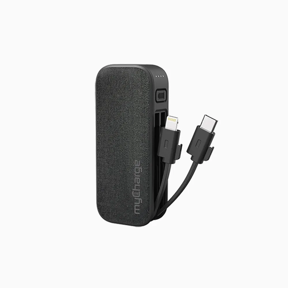 PowerHub Mini Power Bank   Built-in Cables
