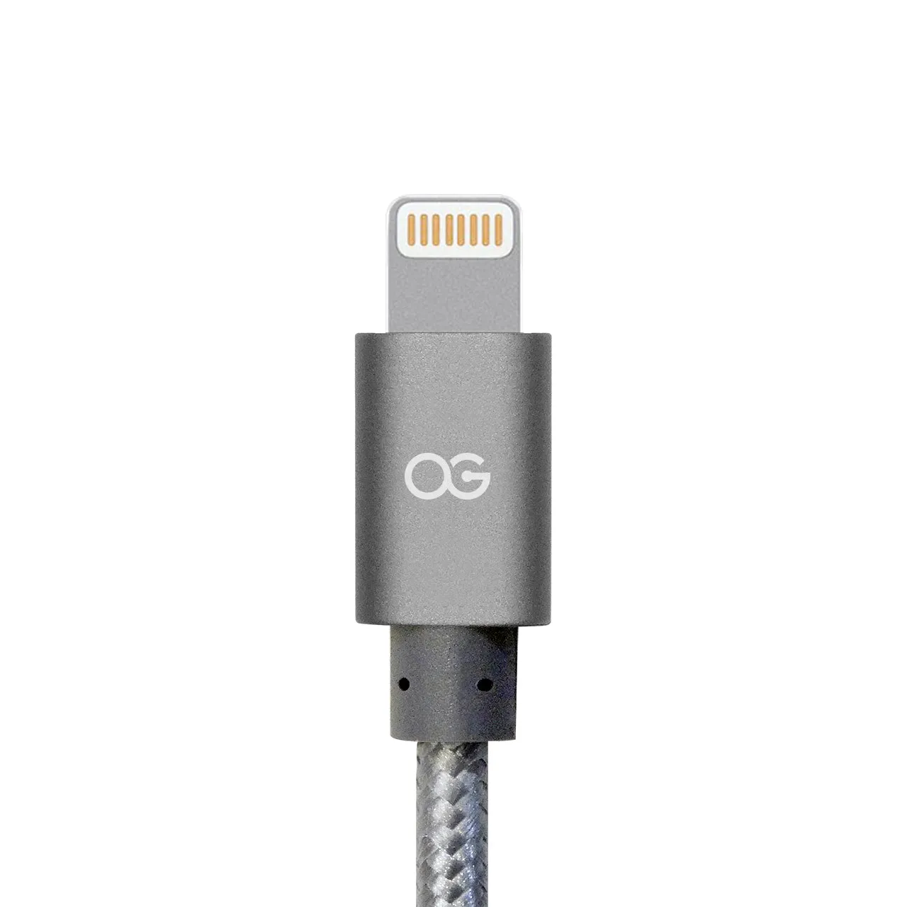 Premium High Speed Apple® MFi Certified Lightning® to USB Charge & Sync Cable, 3ft, Gray