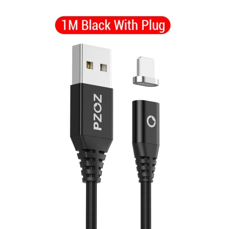 PZOZ Magnetic Cable Micro usb Type C Fast Charging Adapter Phone Microusb Type-C Magnet Charger usb c For iphone Samsung xiaomi