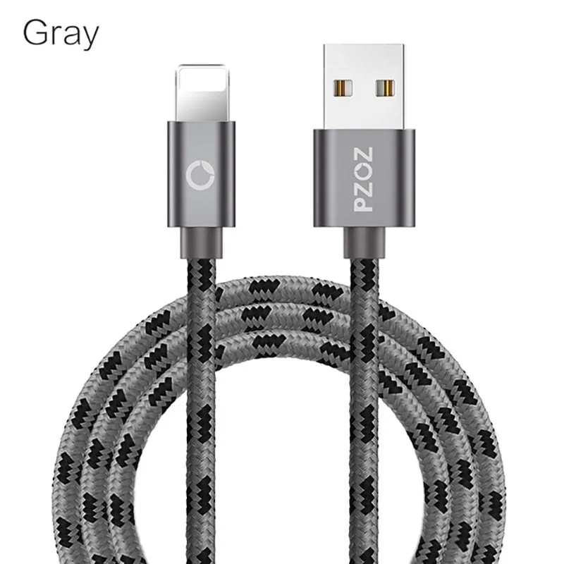 PZOZ usb cable for iphone cable Xs max Xr X 8 7 6 plus 6s 5 s plus ipad mini fast charging cables mobile phone charger cord data