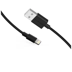 RAVPower Lightning Cable Charge & Sync 3.3ft 1m Black-Z8WX