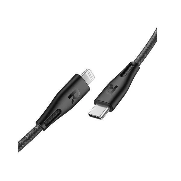 RAVPower Type-C to Lightning Cable 2m Nylon Black-IRNV