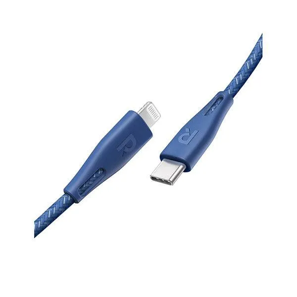 RAVPower Type-C to Lightning Cable 2m Nylon Blue-XXKH